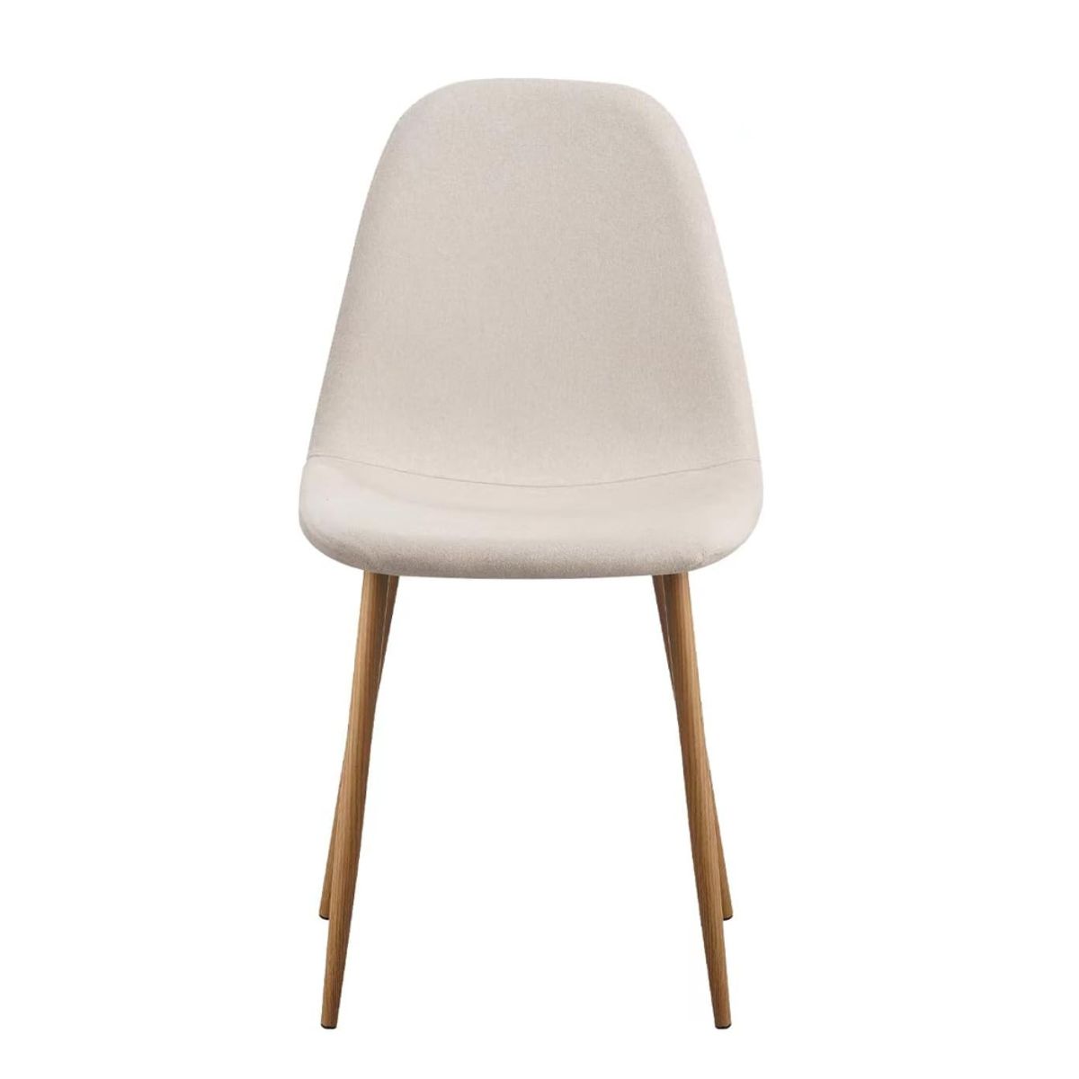 HOGAR & SPACIOS - HYS COMEDOR 4 SILLAS STHEF BEIGE