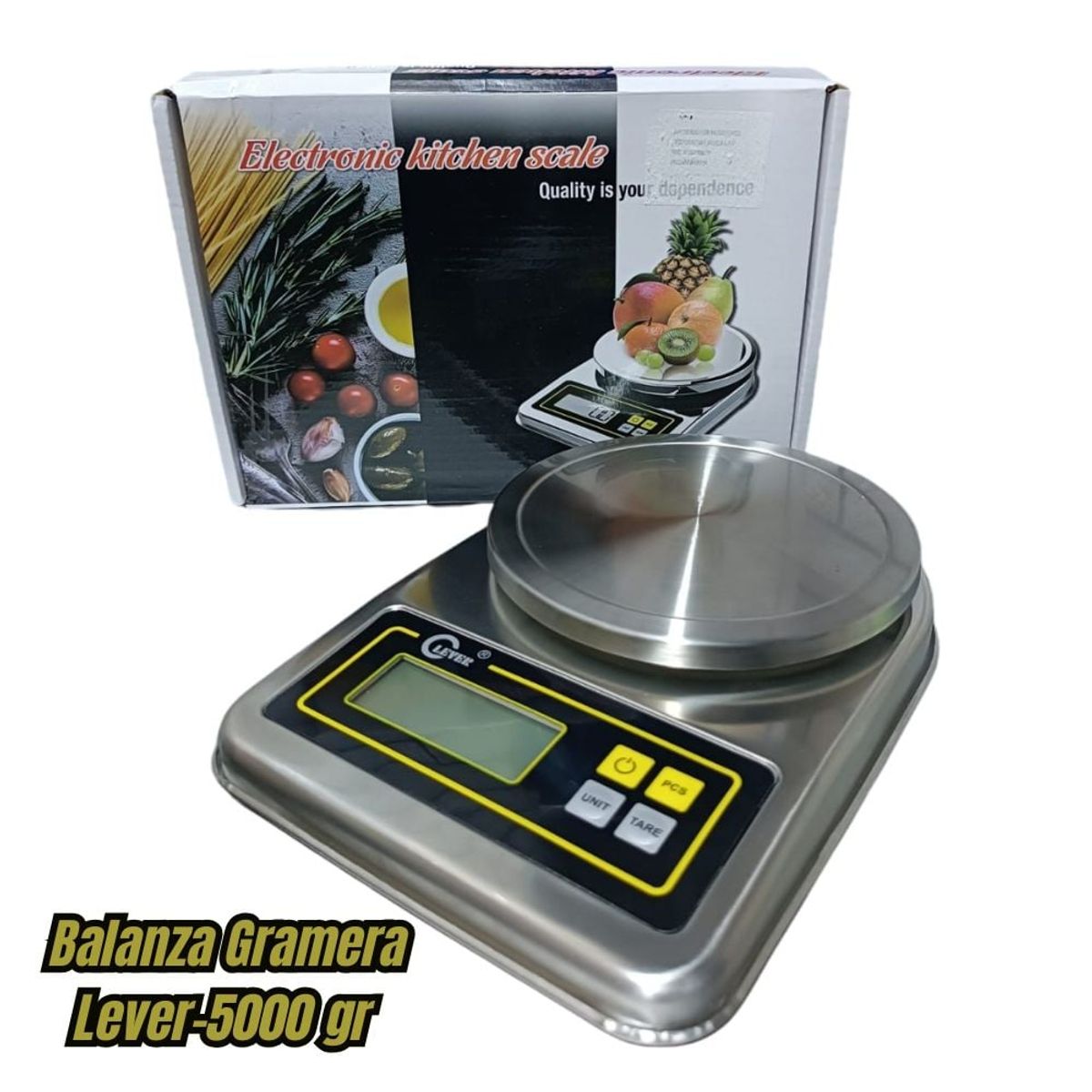 GENERICO - Balanza Gramera Lever 5000 gr S101