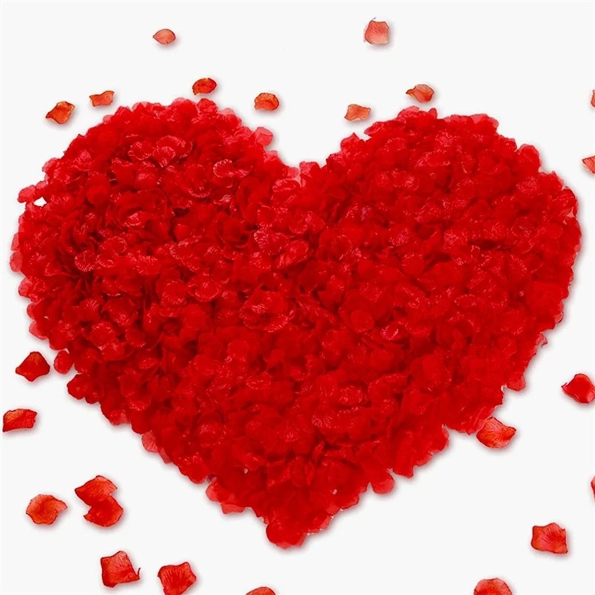 GENERICO - Pétalos Artificiales de Rosa Decoración San Valentín Amor Genieka