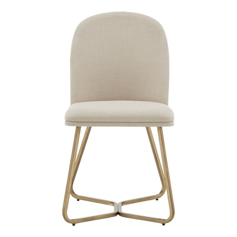 HOGAR & SPACIOS - HYS COMEDOR 4 SILLAS MONROE BEIGE