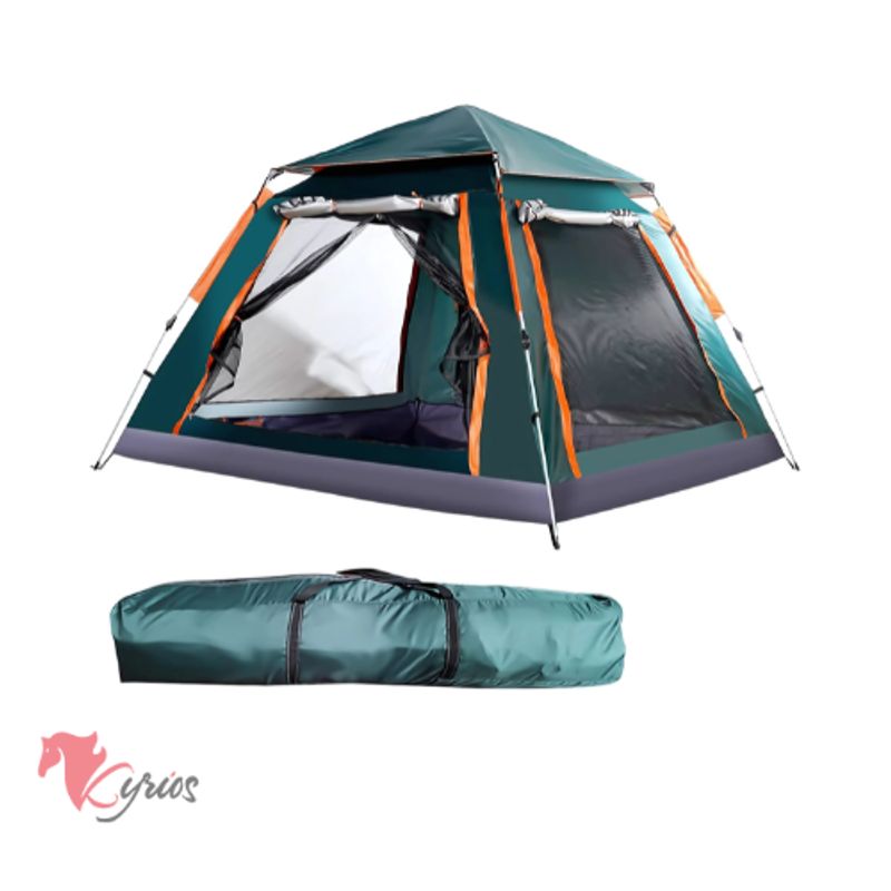NO LOGO - CARPA CAMPING DESPLEGLABLE 6 PERSONAS