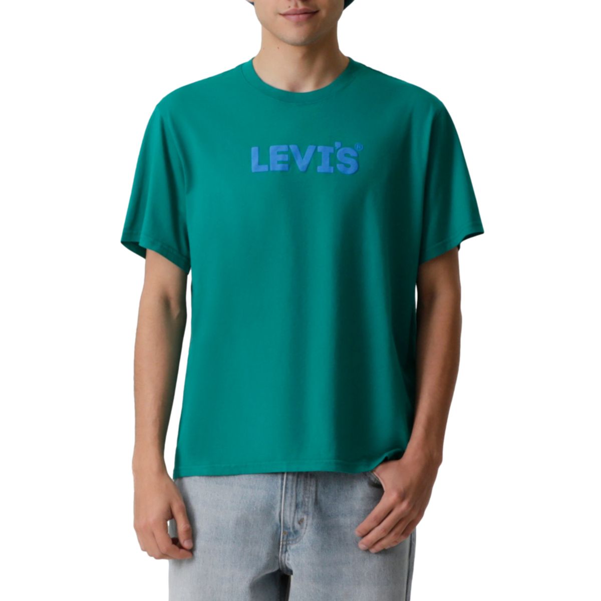 LEVIS - Polo Hombre Seasonal Graphic Tee Relaxed Verde Levis