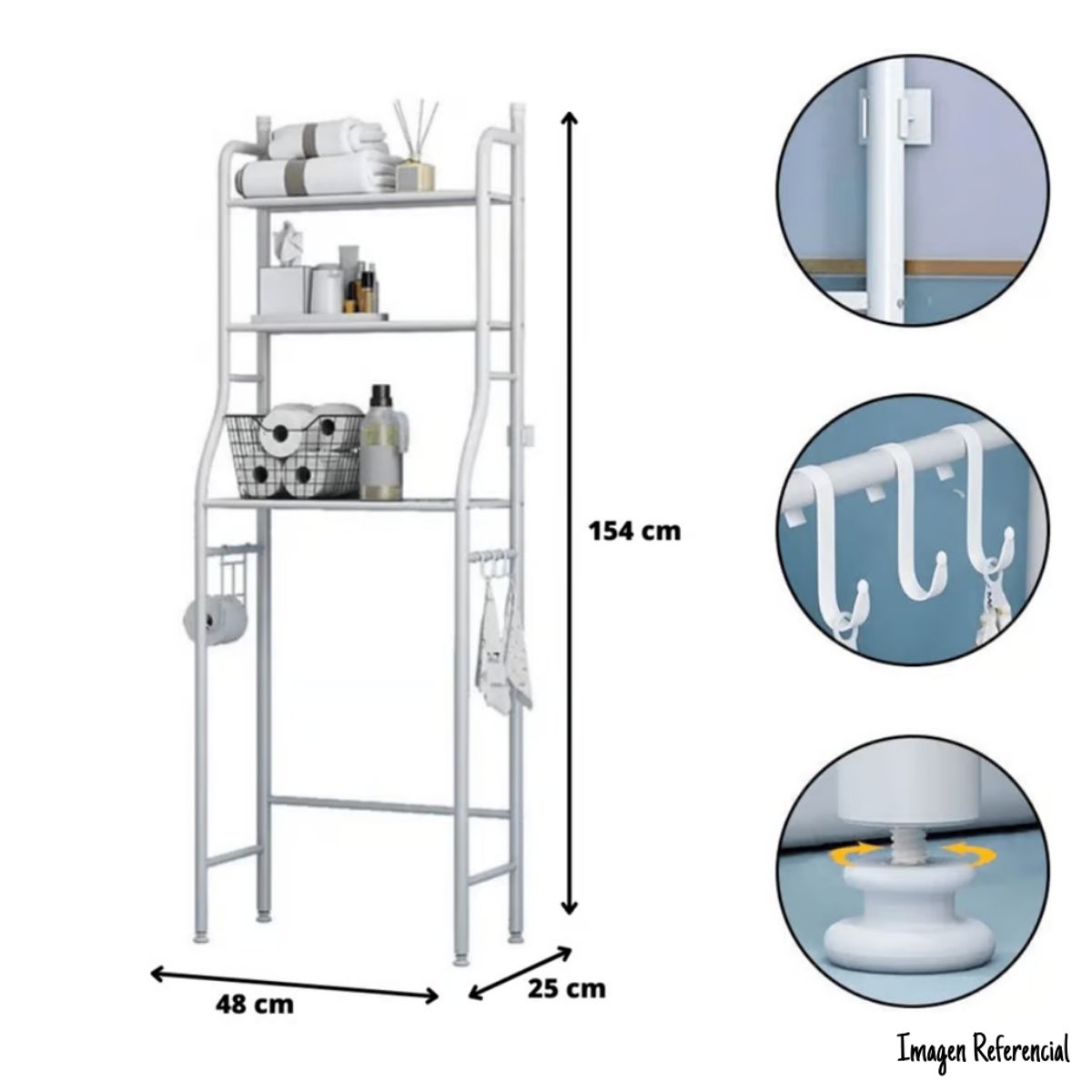 GENERICO - Estante Organizador para Baño