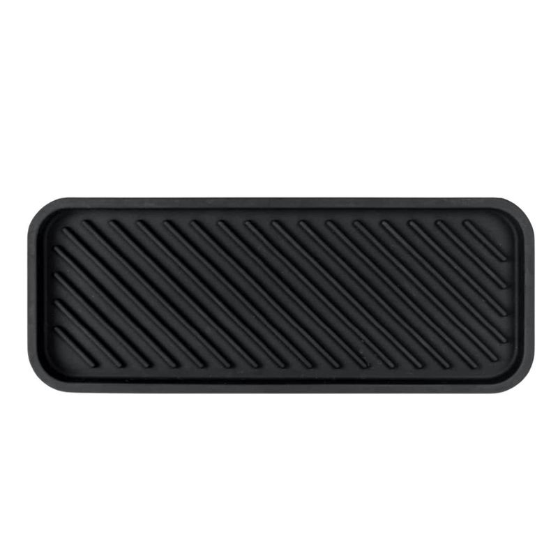 HOGARMAS - Bandeja Organizadora de Silicona Negro