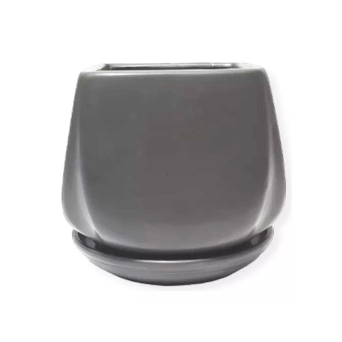 HYGGE - Maceta de Cerámica con Base Fija