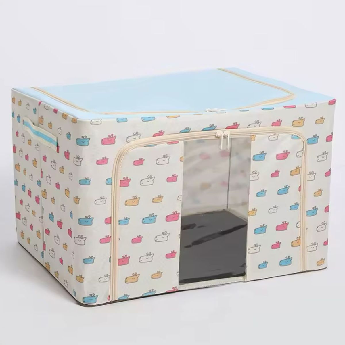 GENERICO - 3pcs Cajas de Ropa Plegable con Tapa Ideal para tu Armario