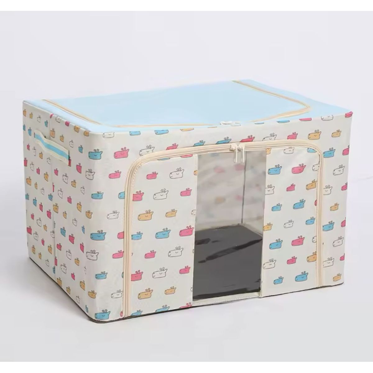 GENERICO - 3pcs Cajas de Ropa Plegable con Tapa Ideal para tu Armario