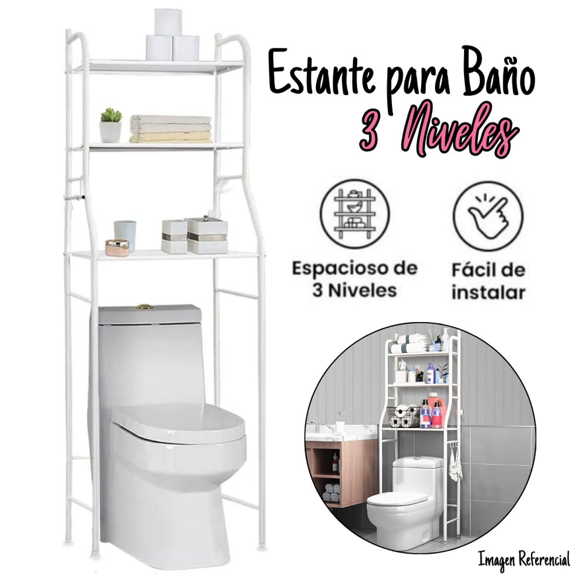 GENERICO - Estante Organizador para Baño