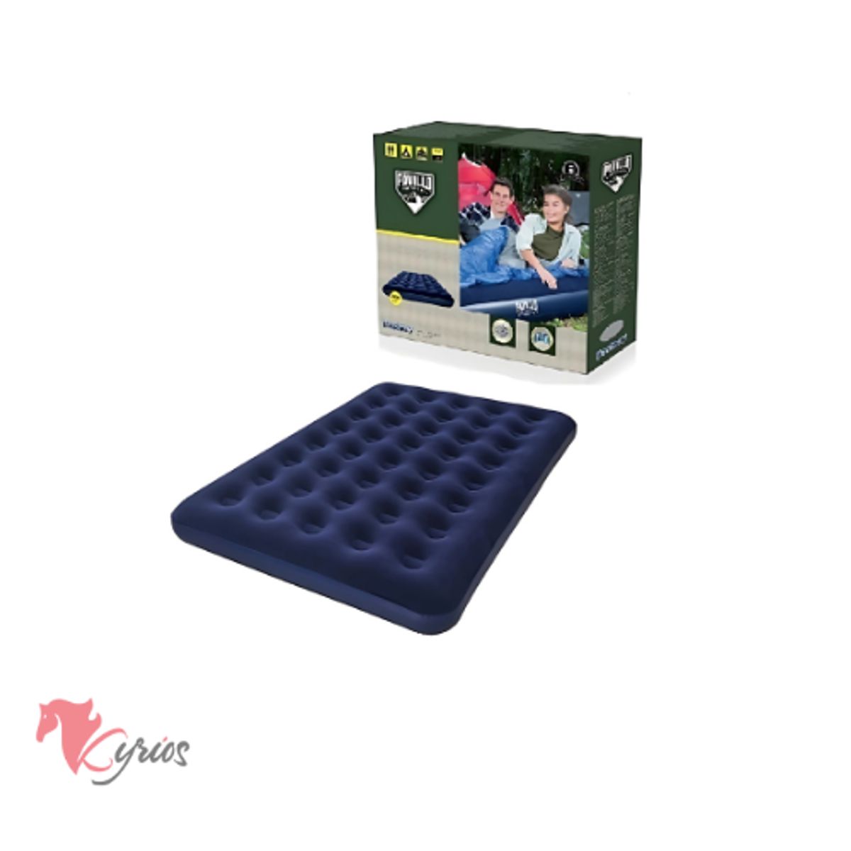 NO LOGO - COLCHON INFLABLE BESTWAY 2 PLAZAS.