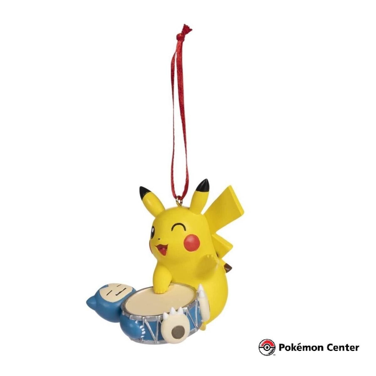 POKEMON - Pokemon Pikachu Snorlax Adorno Navideño