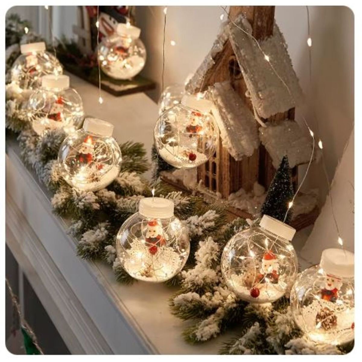 GENERICO - Cortina de Luces de Navidad en Modelo de Arbolito