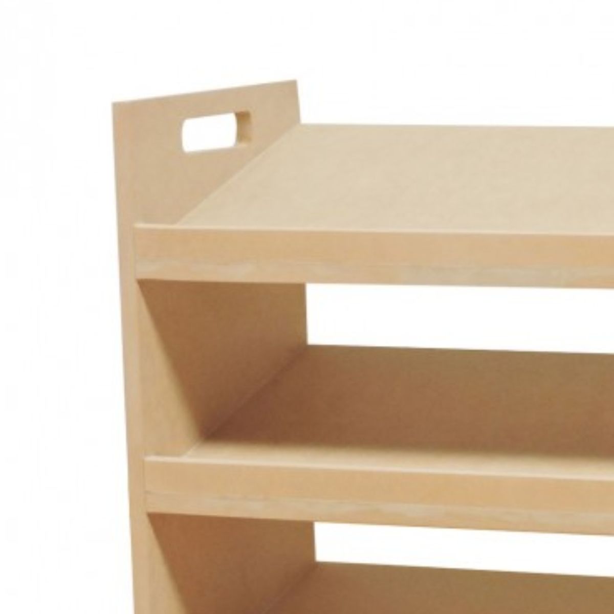 HOGAR & SPACIOS - HYS ZAPATERA CHEST 6 ZAPATOS ALMENDRA