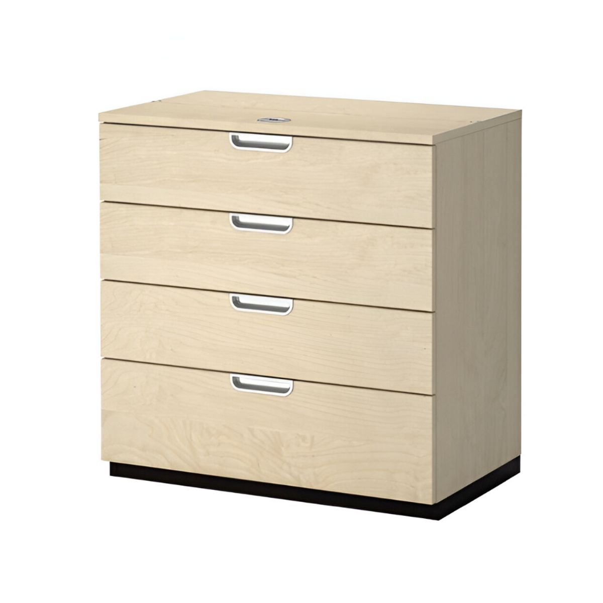 HOGAR & SPACIOS - HYS COMODA 4 CAJONES WINDA BEIGE