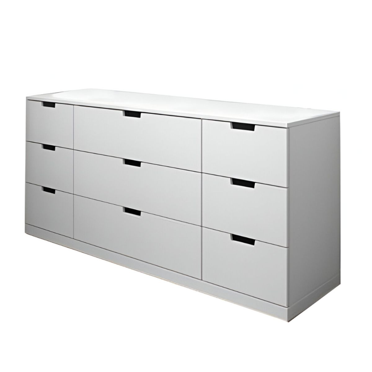 HOGAR & SPACIOS - HYS COMODA 9 CAJONES BANNY BLANCO