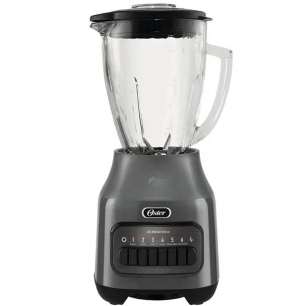 OSTER - Licuadora Oster® 1.5L con 6 Velocidades BLSTPEG GPB Gris