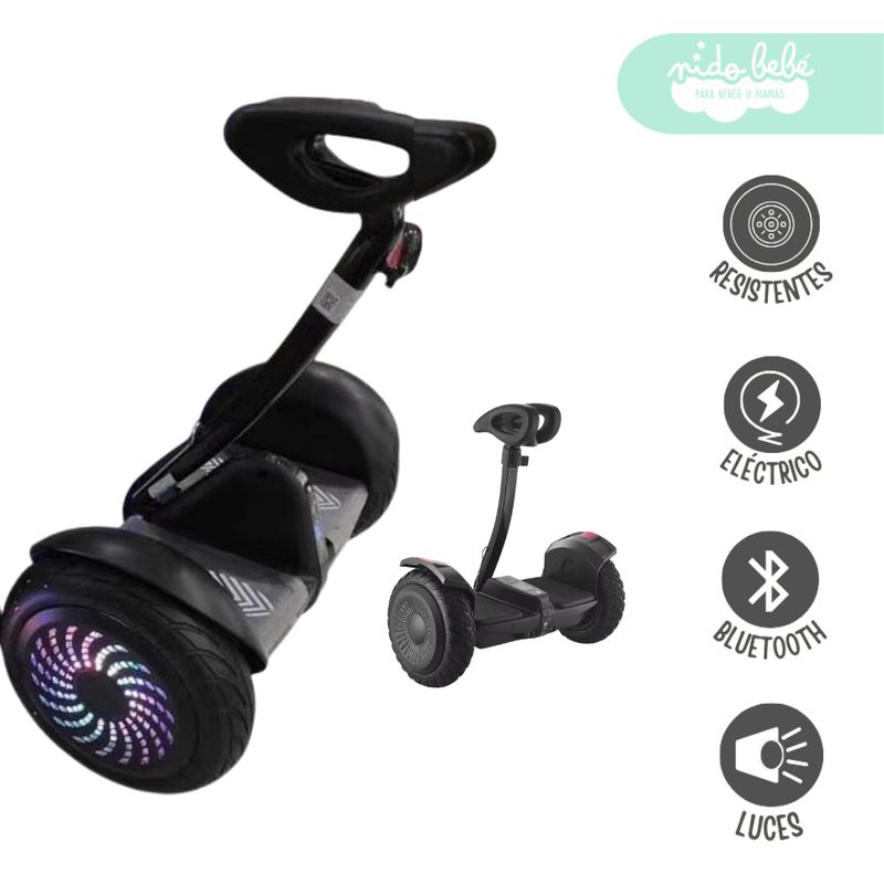 GENERICO - Smart Blance Balancín eléctrico Trix Black