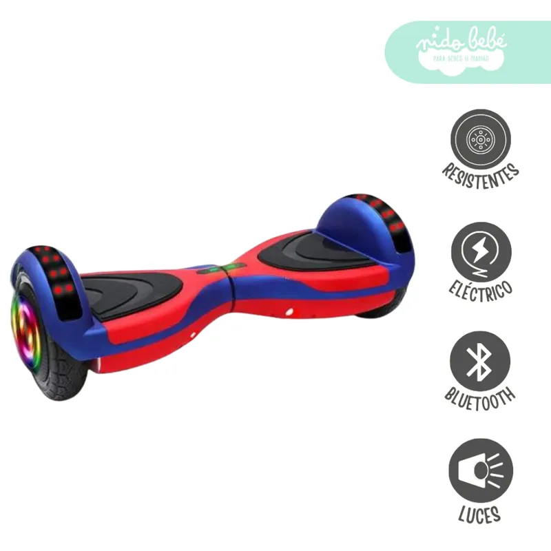 GENERICO - Smart Blance Balancín eléctrico Red Blue