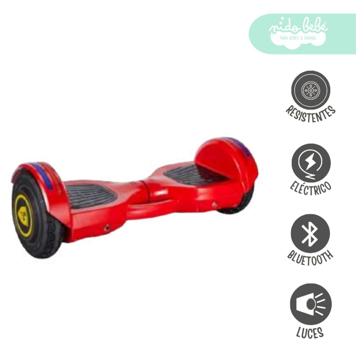 GENERICO - Smart Blance Balancín eléctrico Red Yet