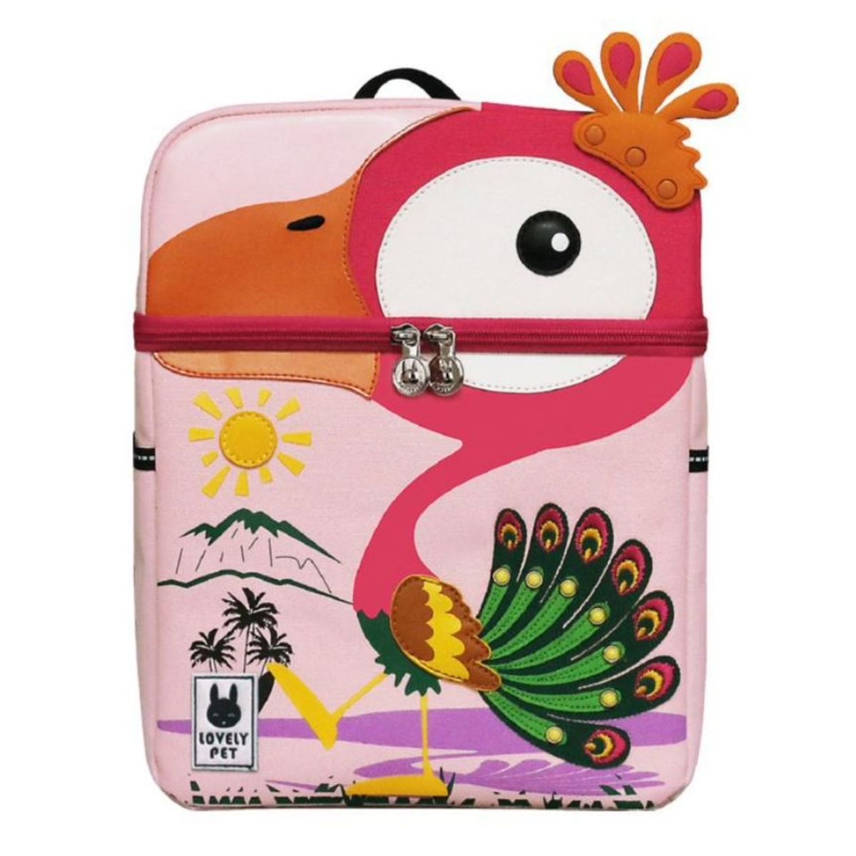 GENERICO - MOCHILITA ZOO JARDIN DE JADE H PAVO REAL