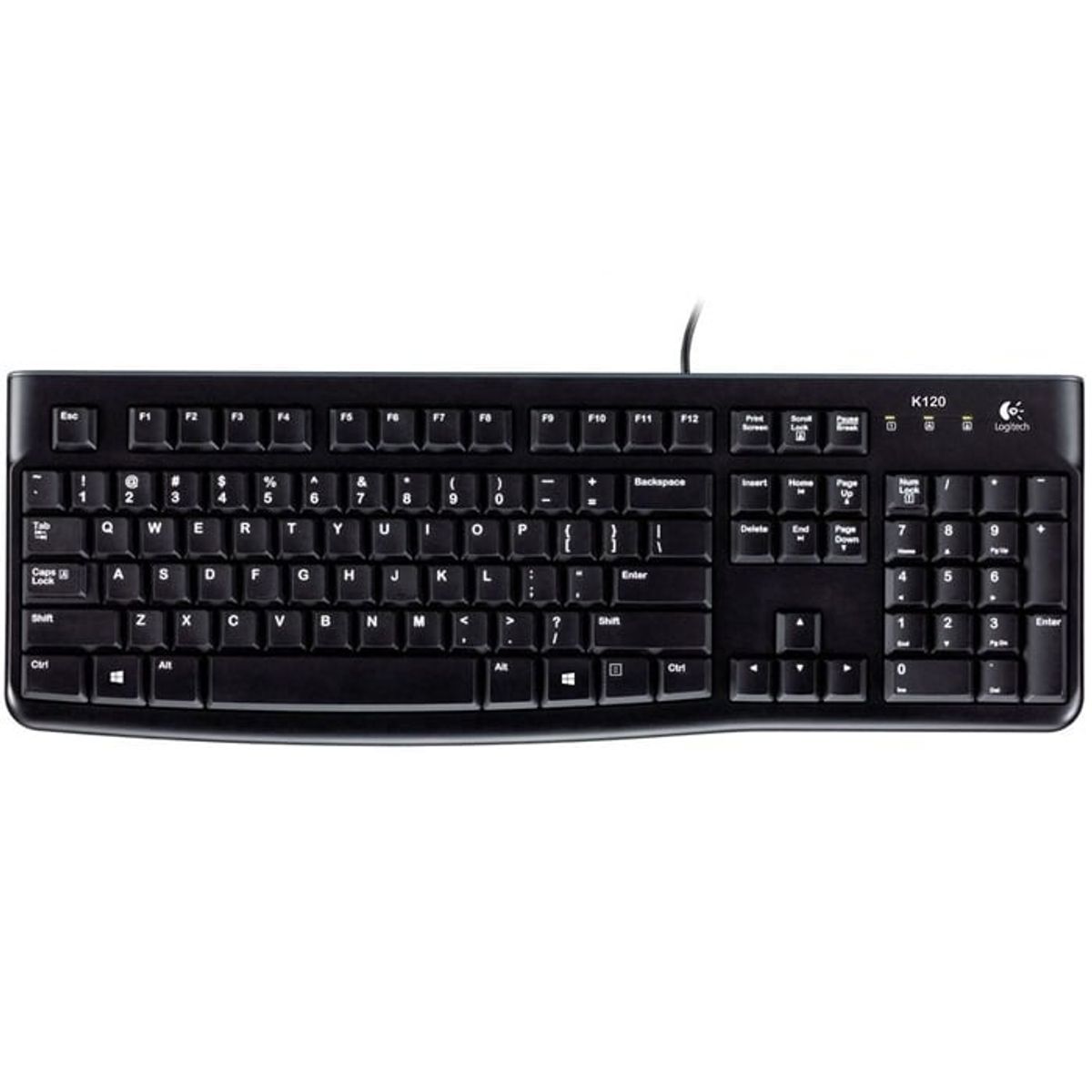 LOGITECH - Teclado Logitech K120 USB español - negro