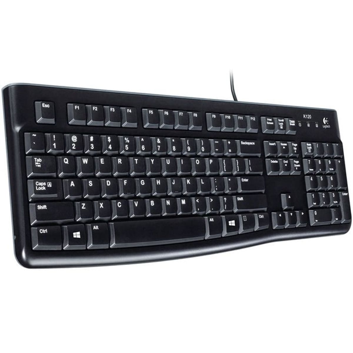 LOGITECH - Teclado Logitech K120 USB español - negro