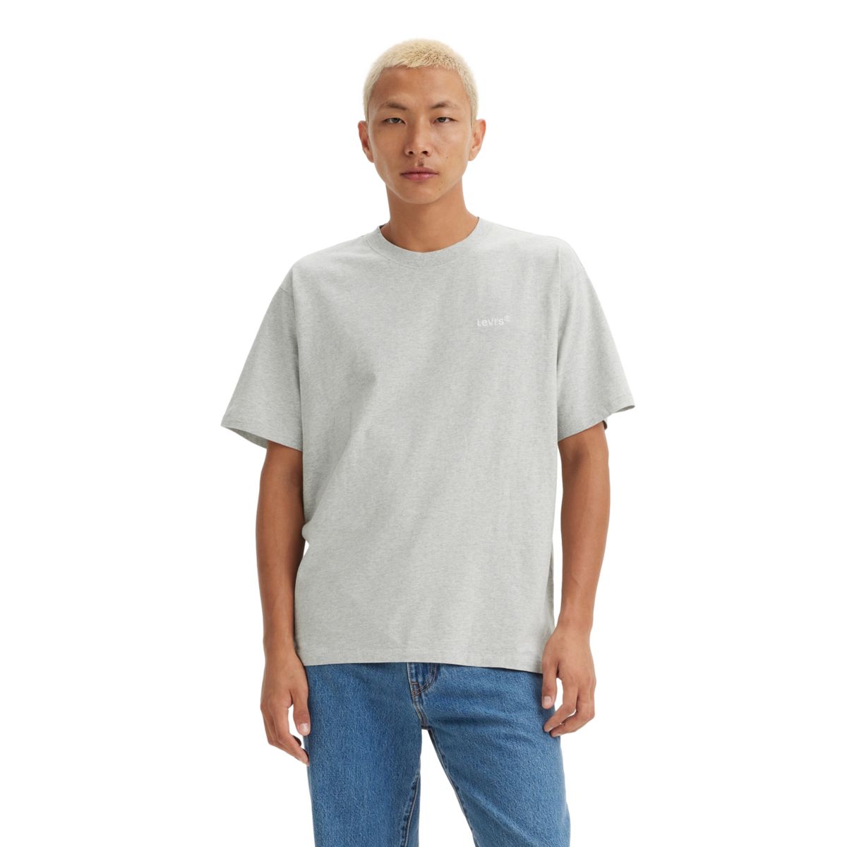 LEVIS - Polo Hombre Manga Corta Red Tab Gris Levis