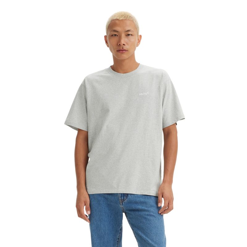 LEVIS - Polo Hombre Manga Corta Red Tab Gris Levis