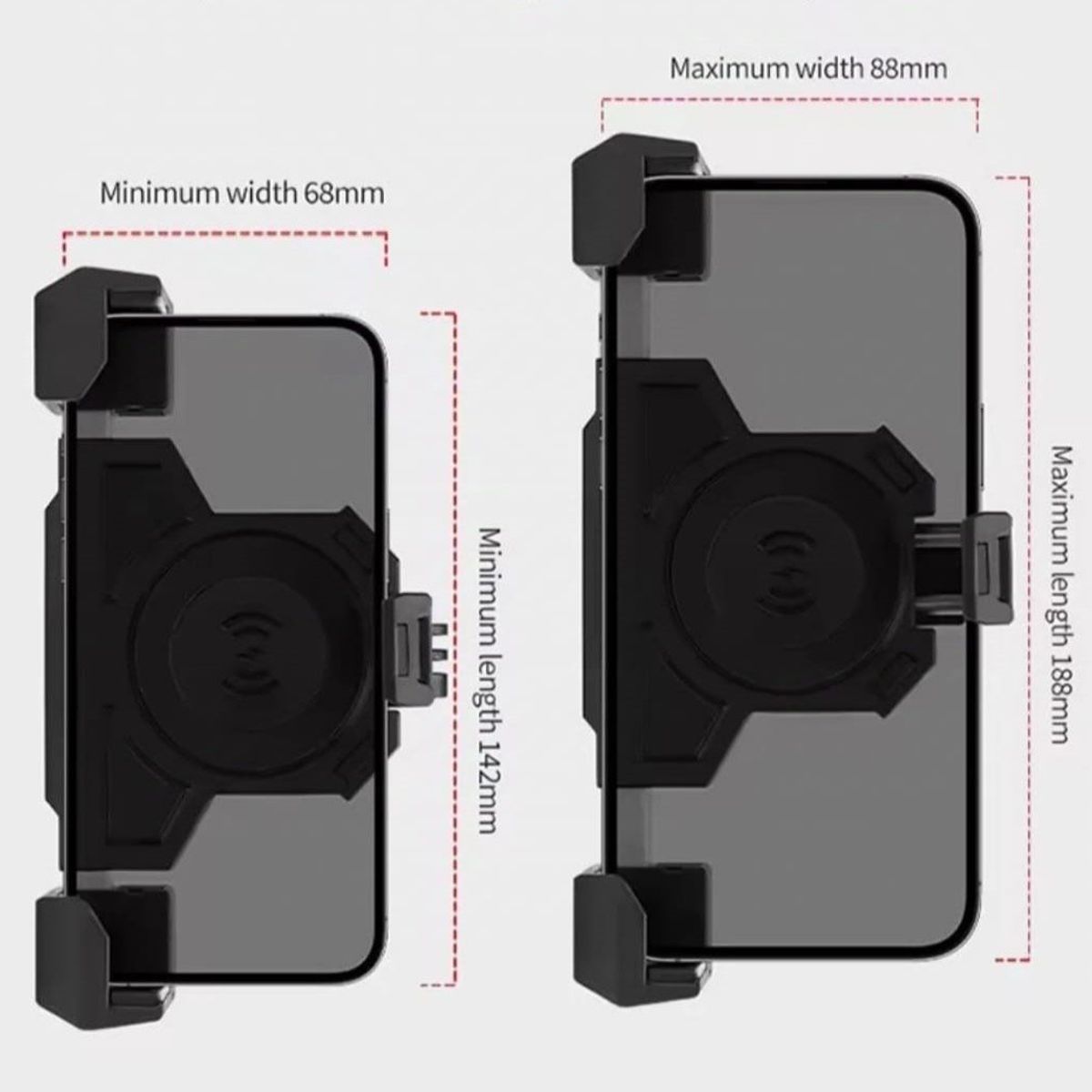MOTOWOLF - PORTA CEL MOTOWOLF CARGA INALAM - ANTIVIBRACB BPINZA