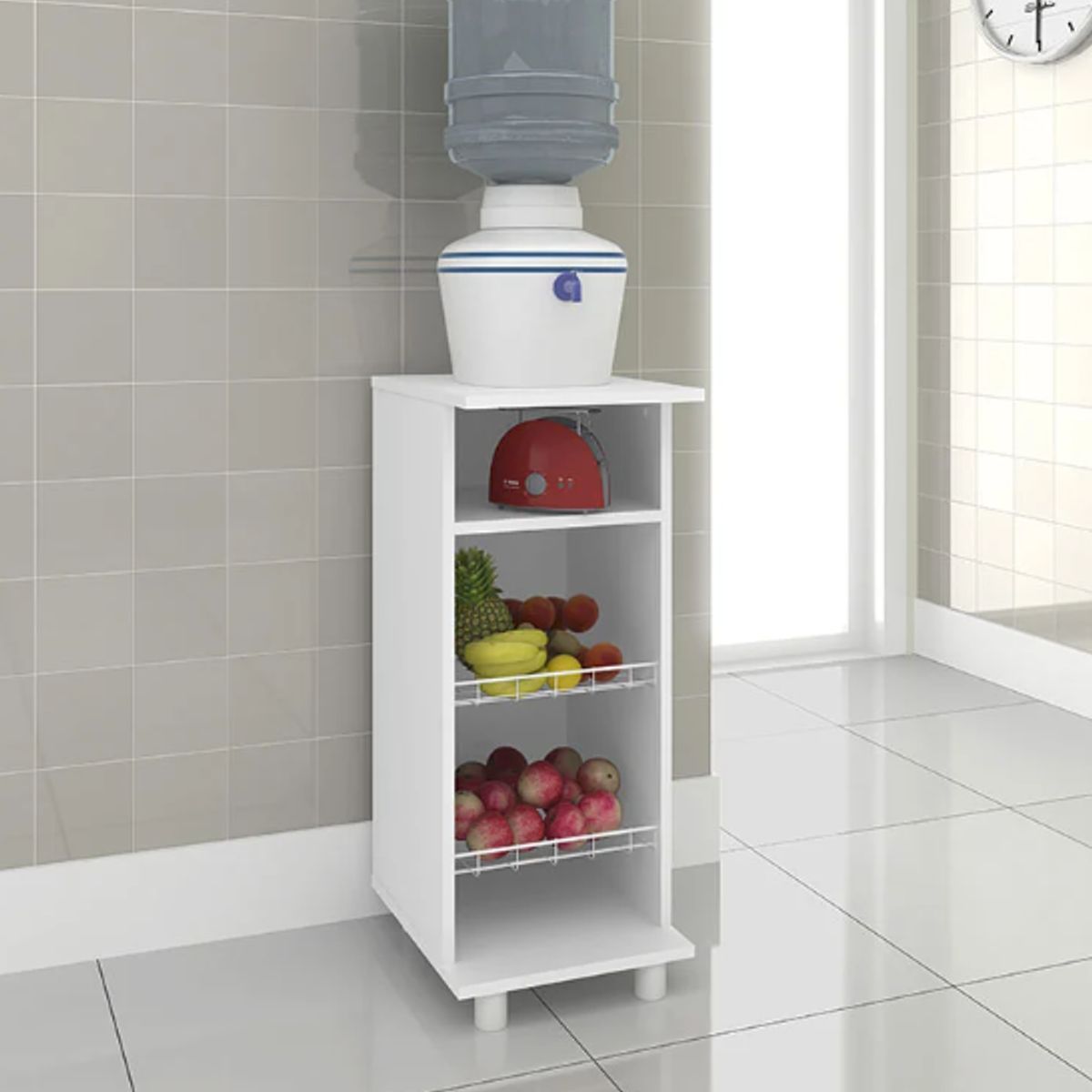 NACION MUEBLES - MUEBLE AUXILIAR COCINA AXEL CLASICO