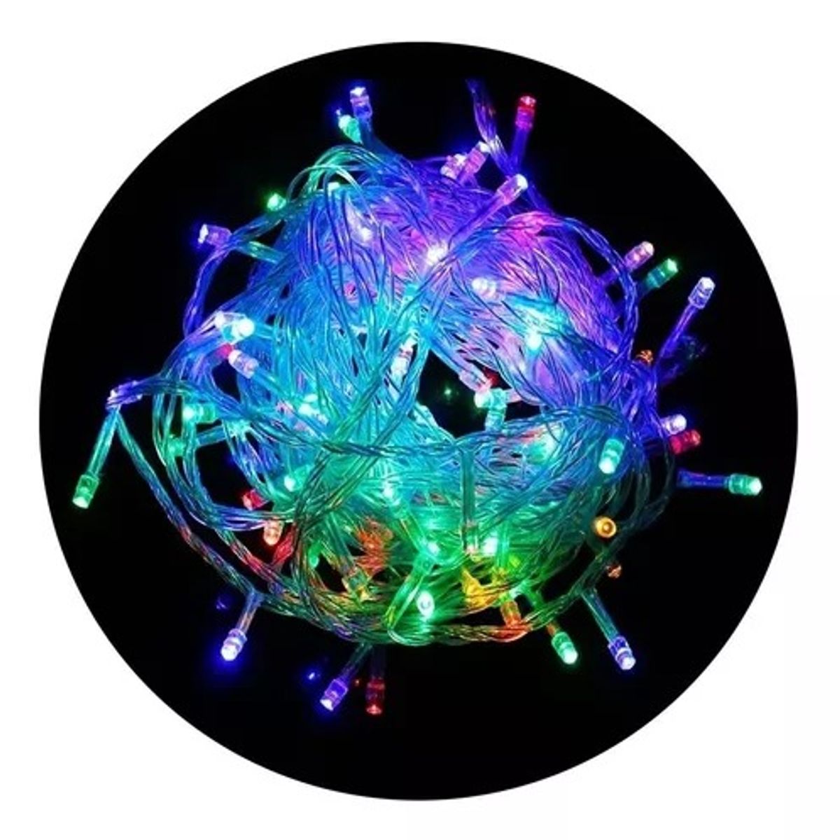 GENERICO - Luces Navideñas para Arbol Guirnalda Lineal - Multicolor