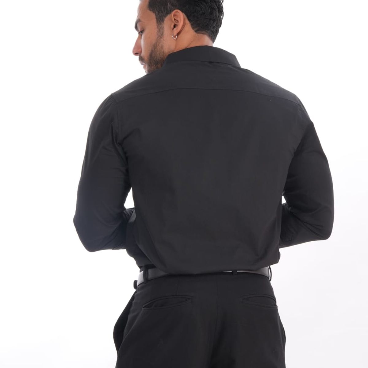 MEHIVIC - CAMISAS CUELLO CAMISERO SLIM FIT COLOR ENTERO