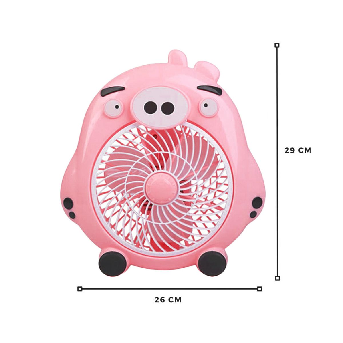 GENERICO - Ventilador Cute Kids para Escritorio Diseño Animado Bird