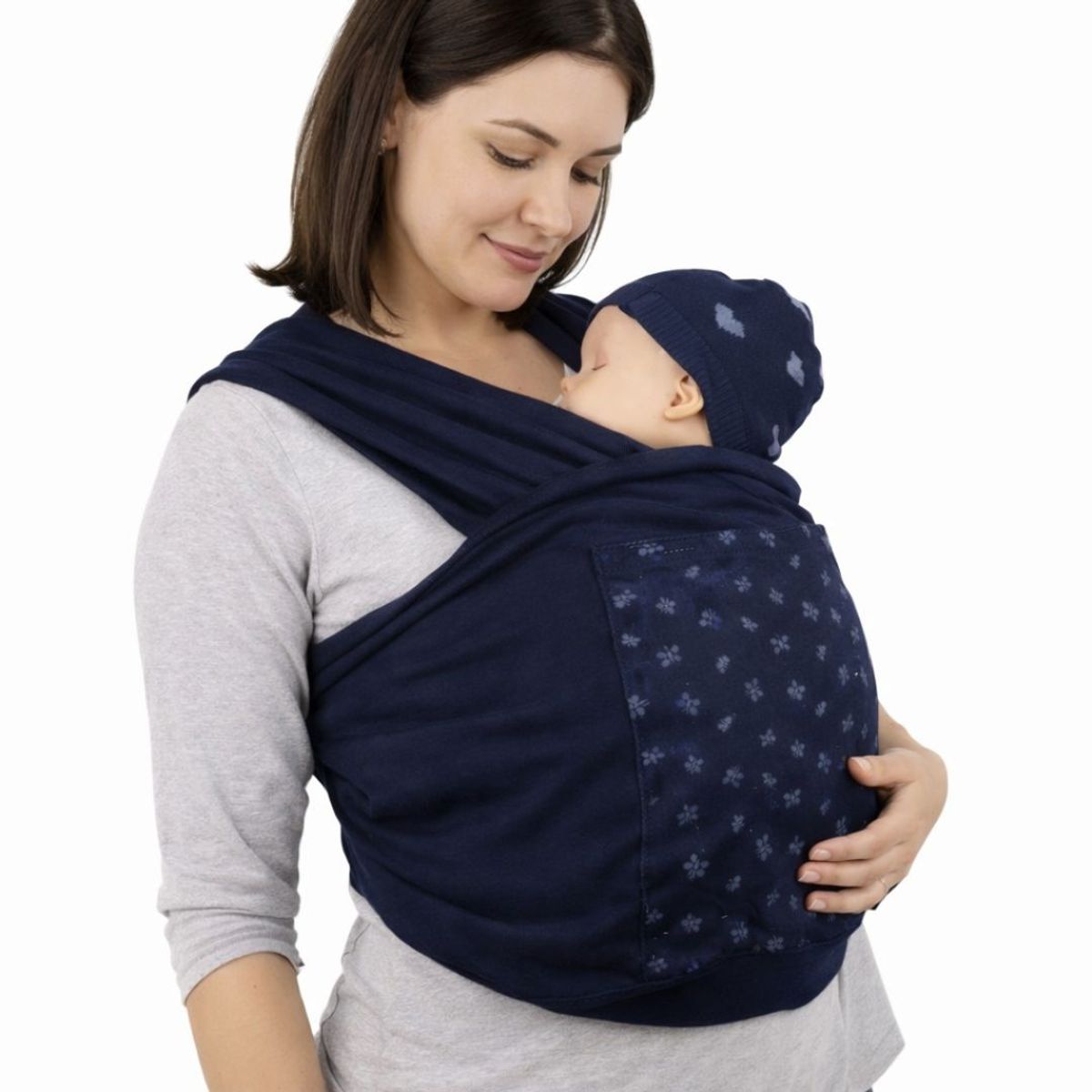 GENERICO - Fular Porta Bebe 1 Piezas azul oscuro