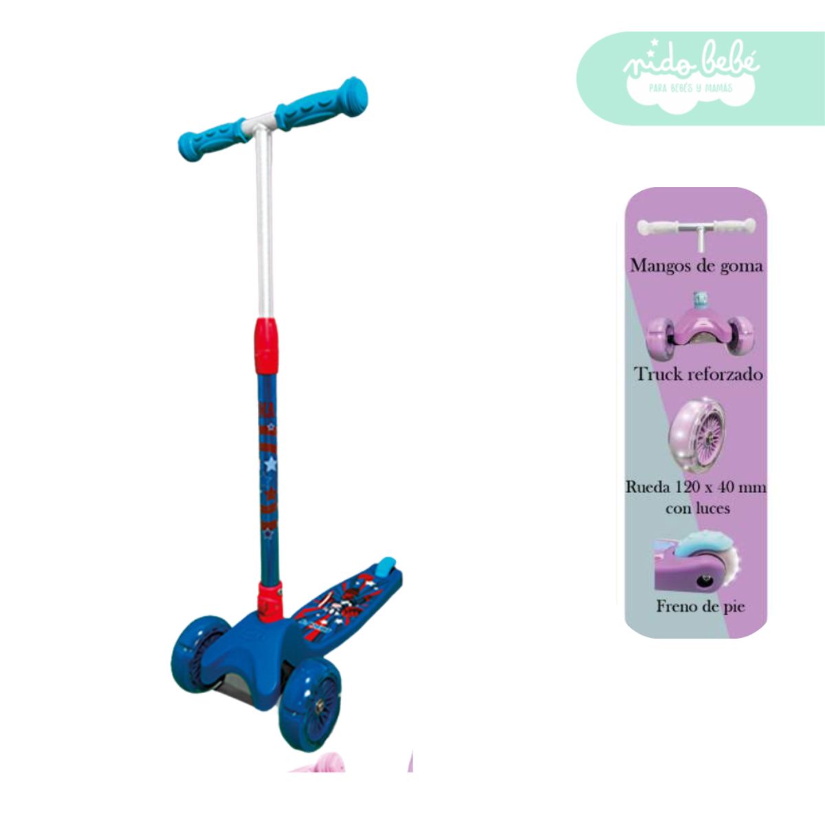 GENERICO - Scooter Lineal para niños Dax Darki