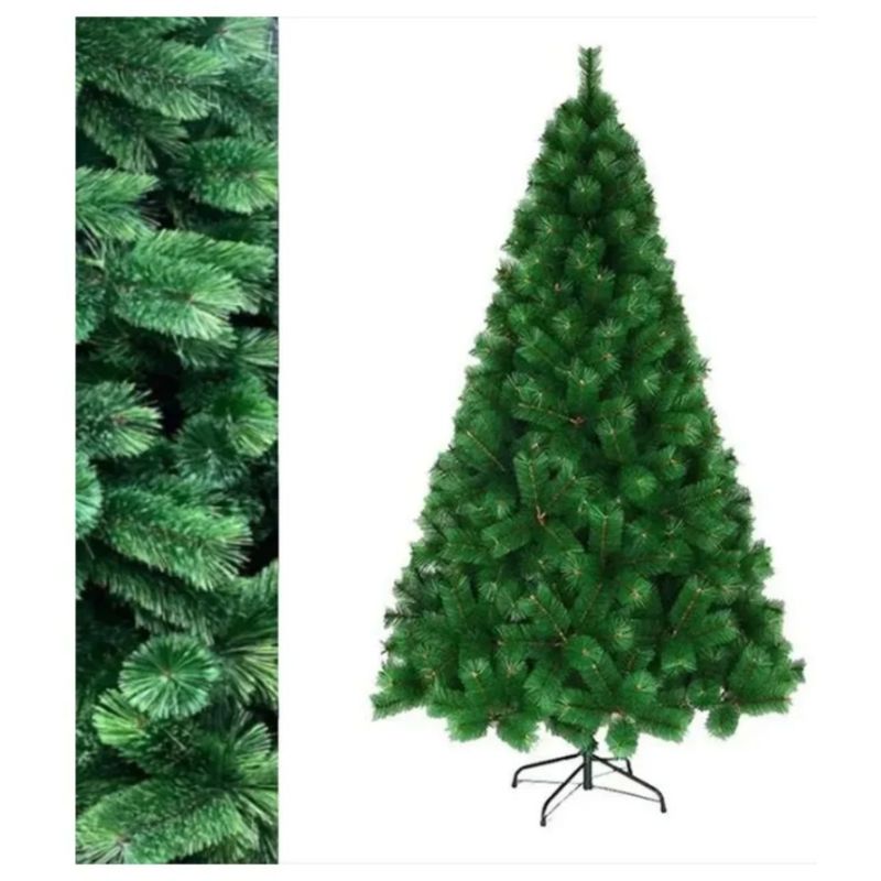 GENERICO - Arbol Navidad de Pino Tupido Clasico 210 Cm Importado