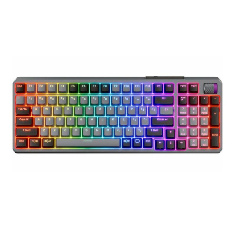 COOLER MASTER - TECLADO COOLER MASTER MK770 V2 GRIS GAMING PN MK-770-MCKW1-US