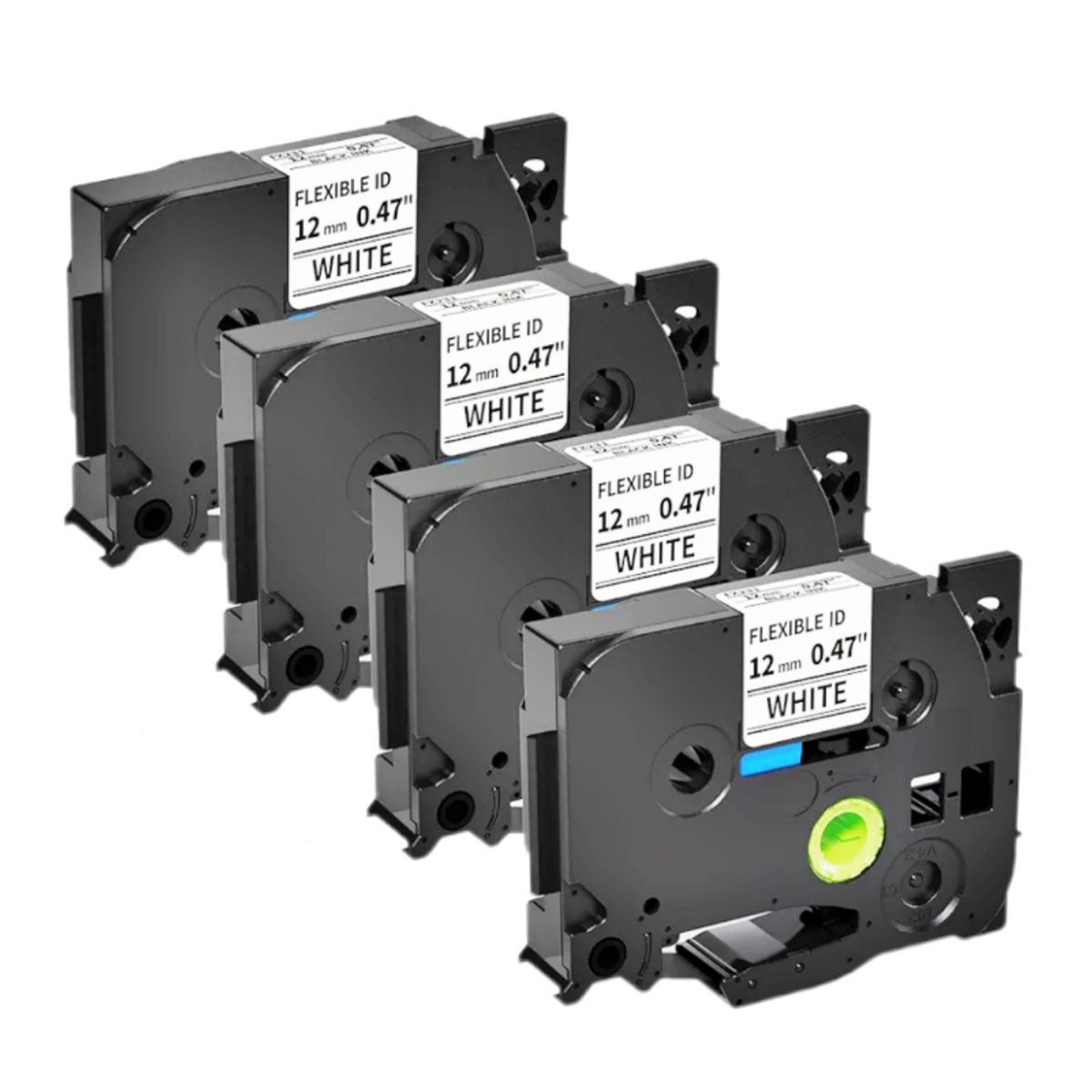 BROTHER - CINTA BROTHER COMPATIBLE TZ2-FX231 LETRA NEGRO SOBRE BLANCO