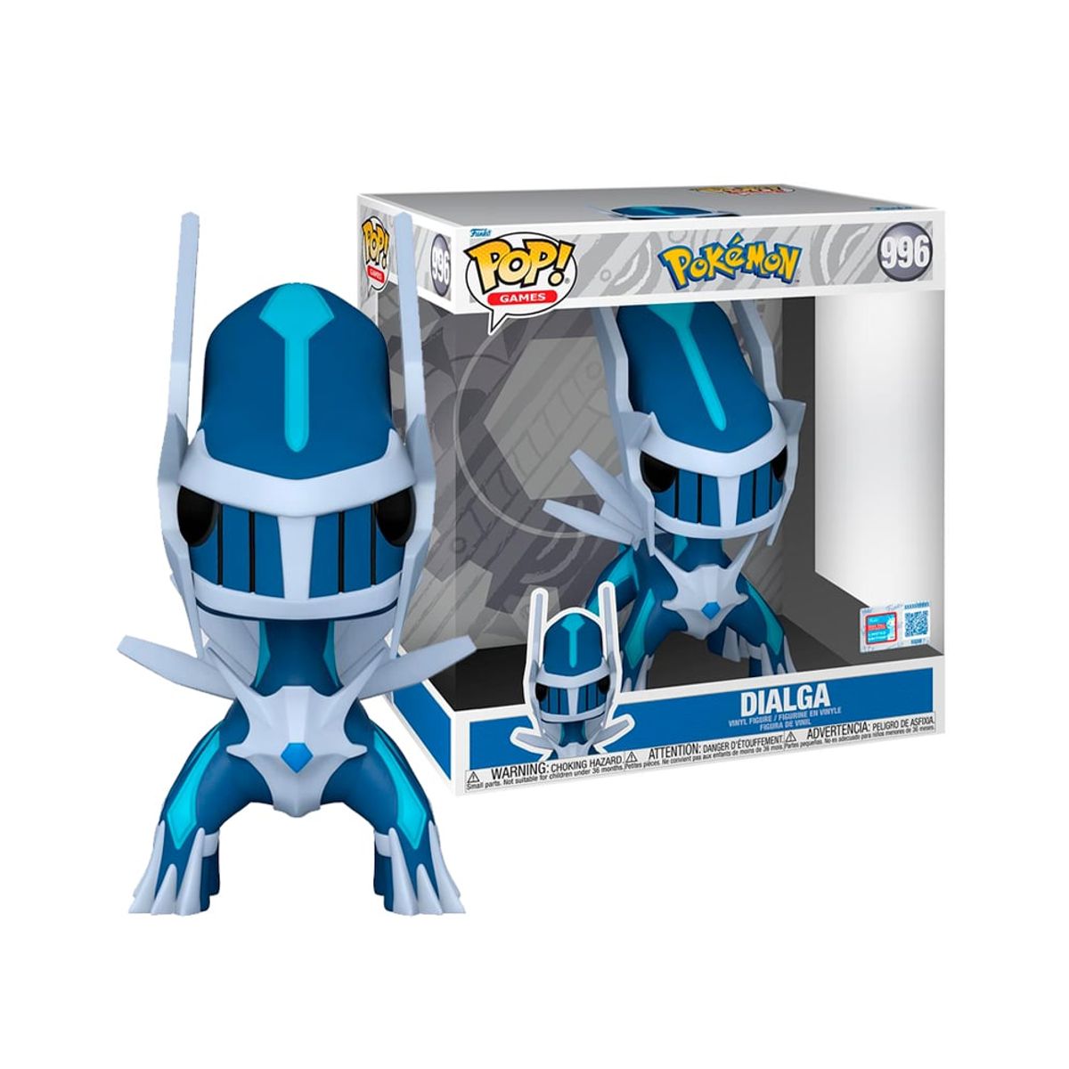 FUNKO - Pokemon Funko 996 Jumbo Sized Dialga Exclusivo