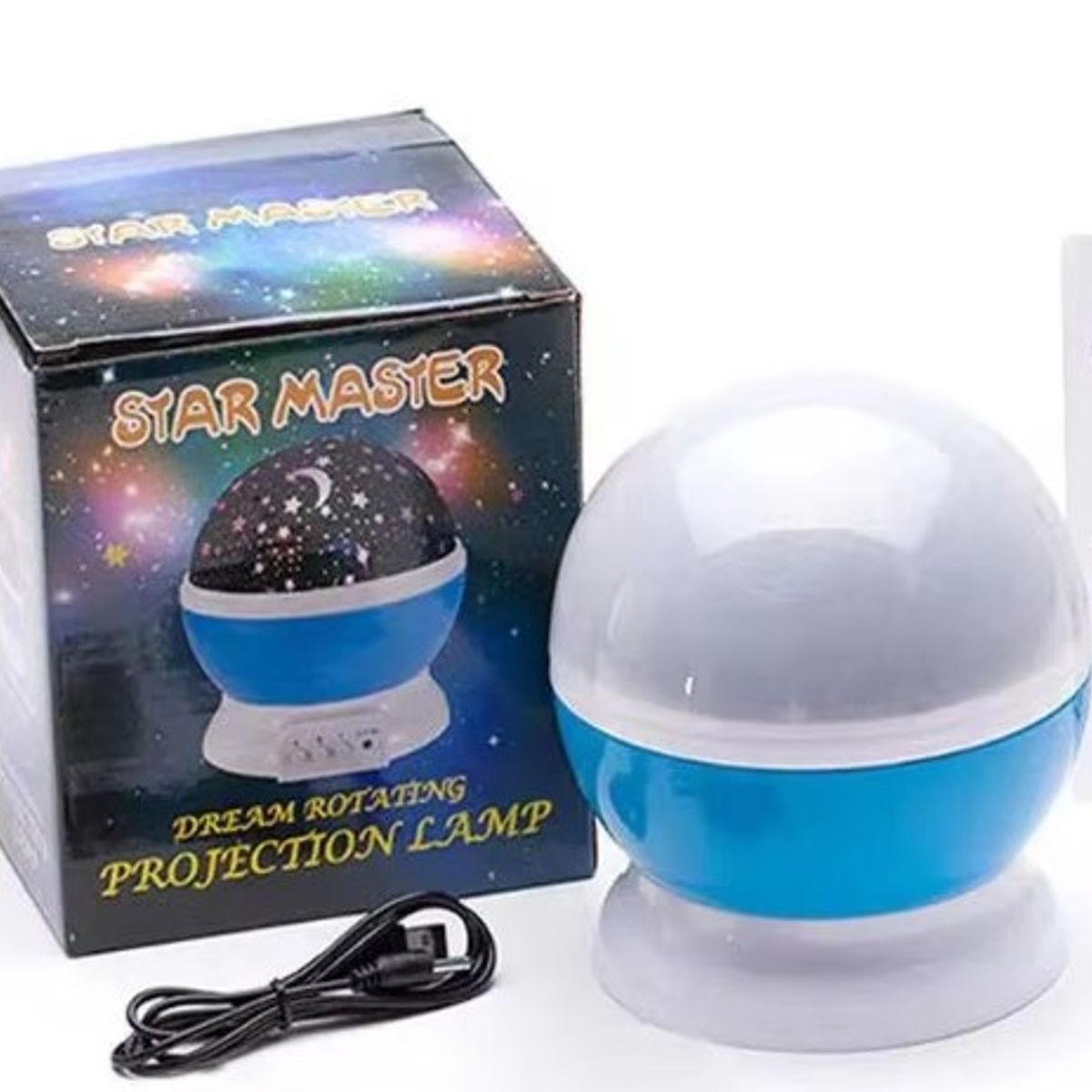 GENERICO - Lampara Proyector de Estrellas Giratorio