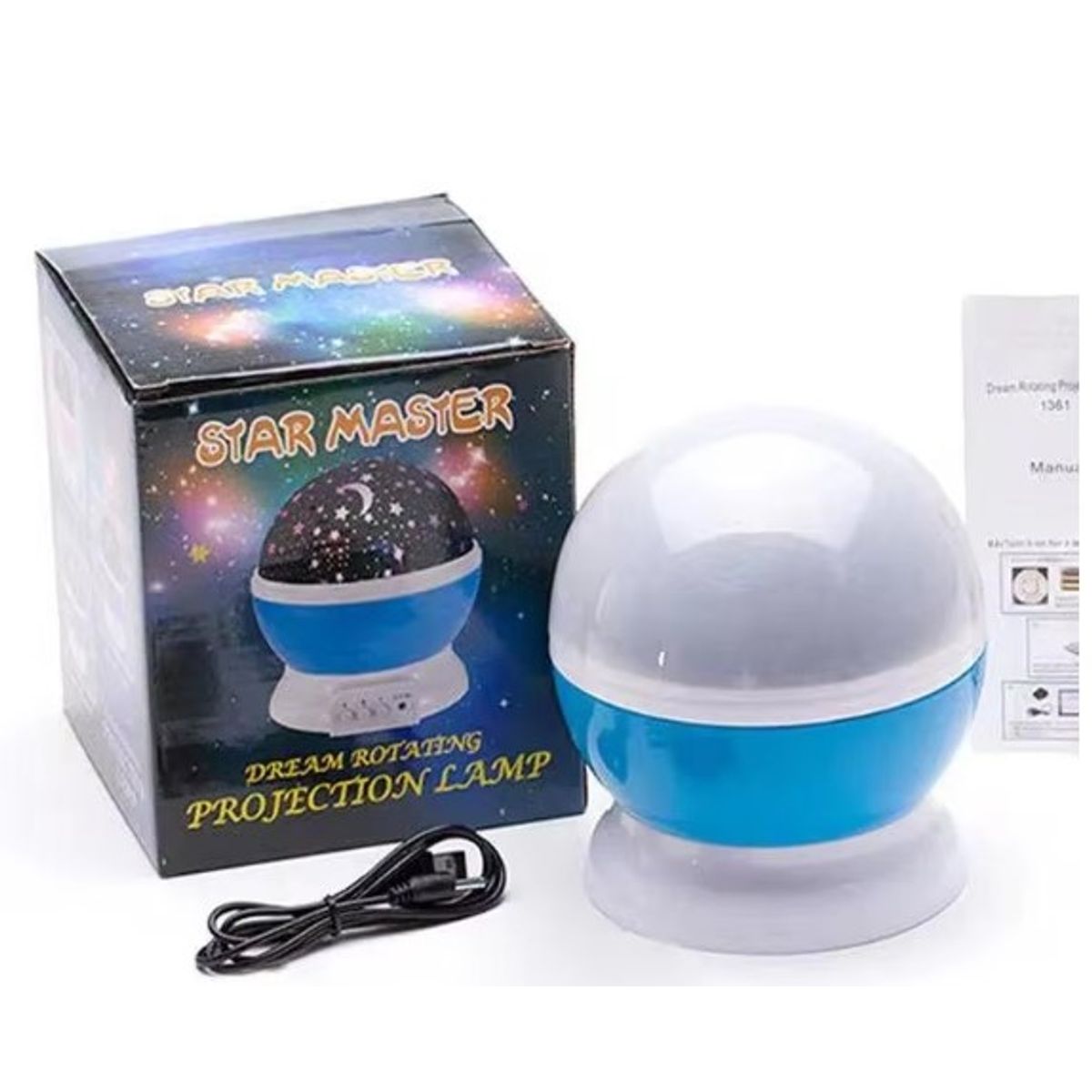 GENERICO - Lampara Proyector de Estrellas Giratorio