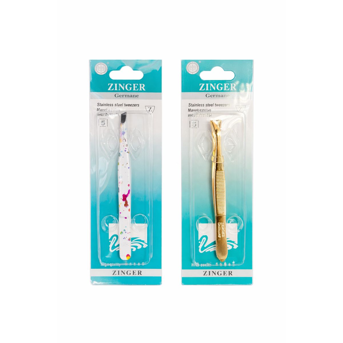 GENERICO - Dúo Pinza Zinger 2pcs