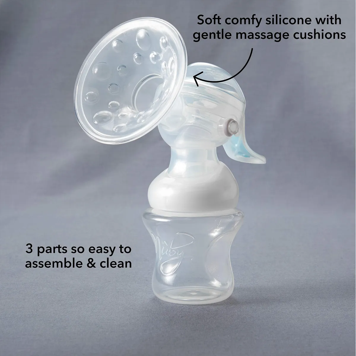 NUBY - Extractor succionador manual de leche Nuby natural touch