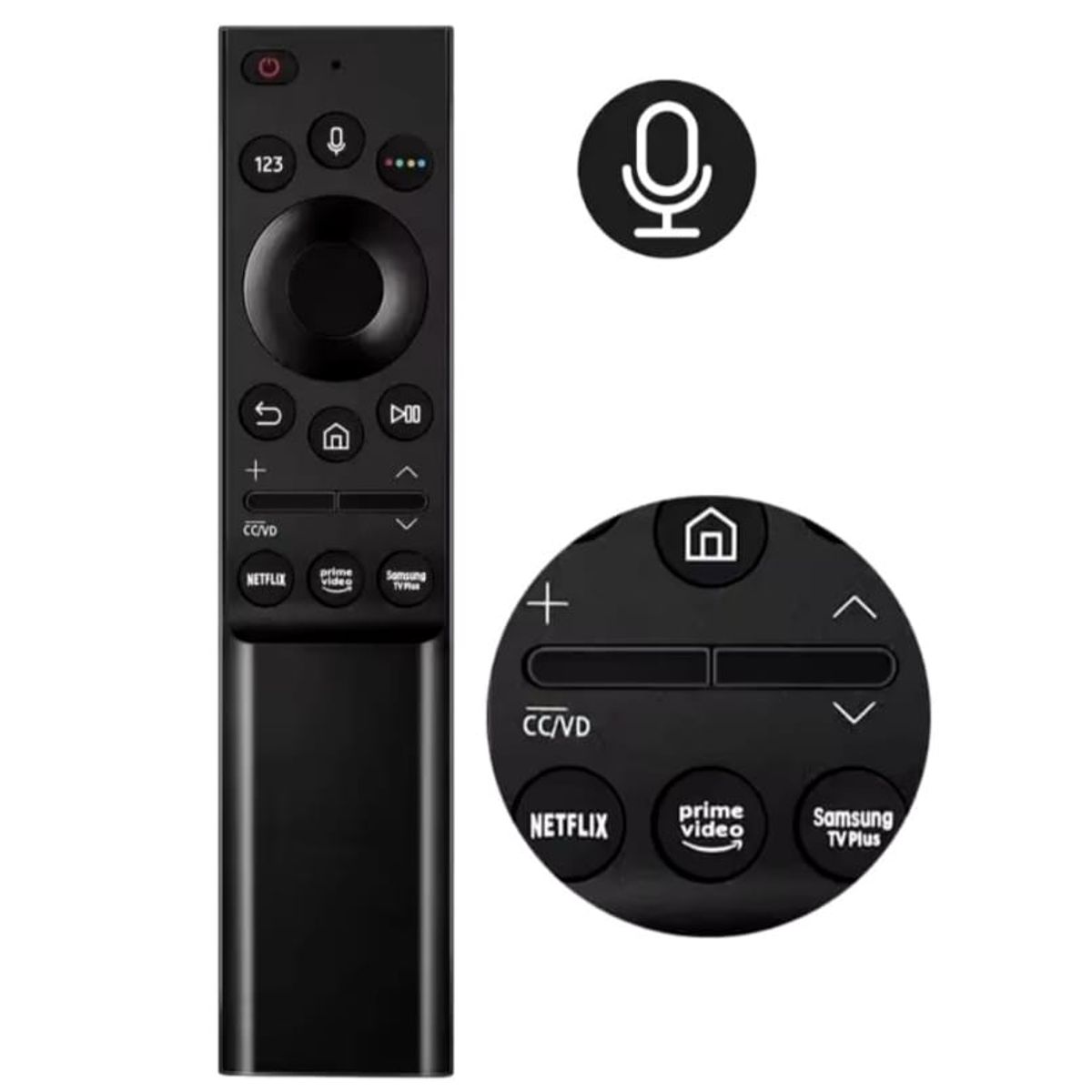 GENERICO - Control Remoto Para Tv Samsung Qled Smart con Voz Modelo: 2021