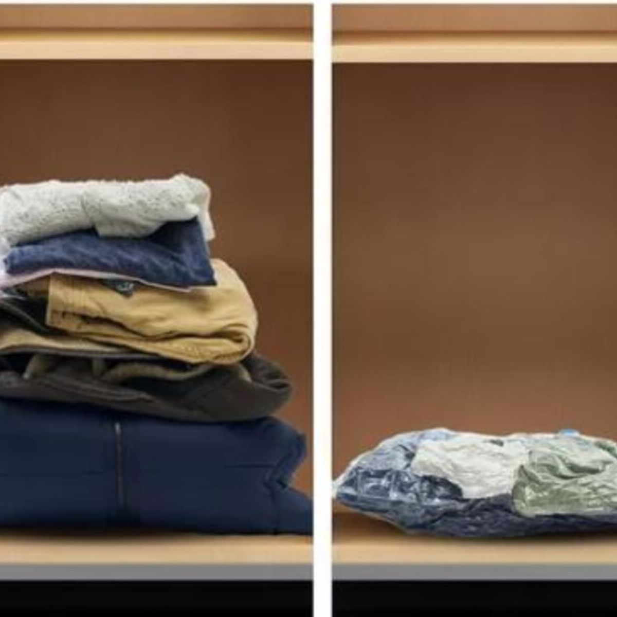 GENERAC - Pack de 3 Bolsas al Vacío Espacio en Closet 70x100cm