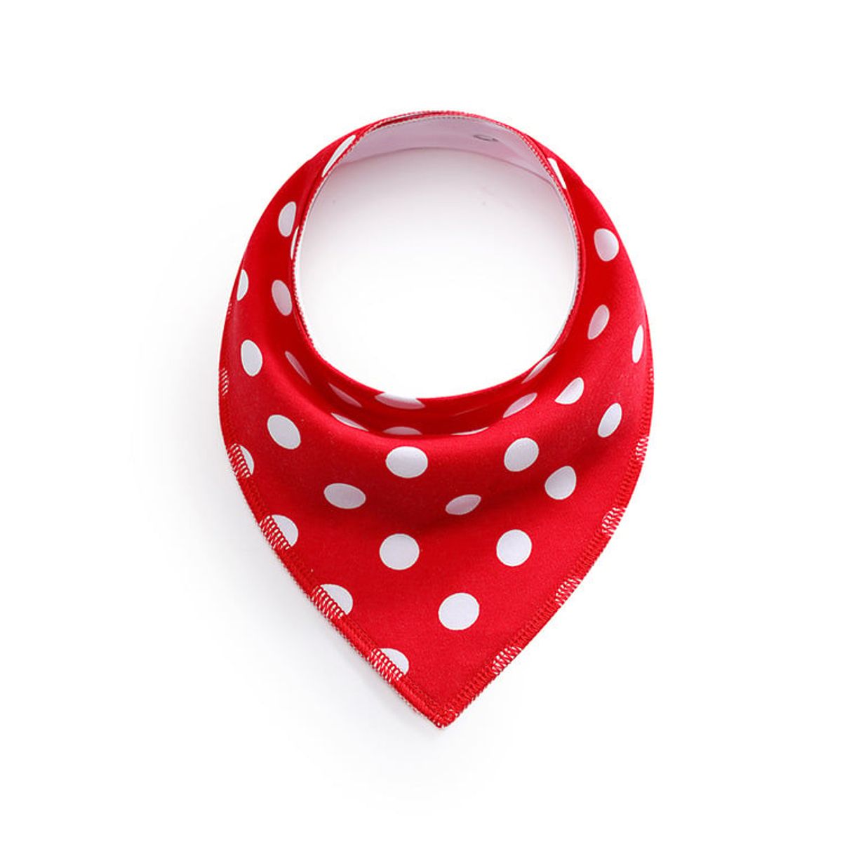 GENERICO - BANDANAS PARA BEBES DE ALGODON - ROJO