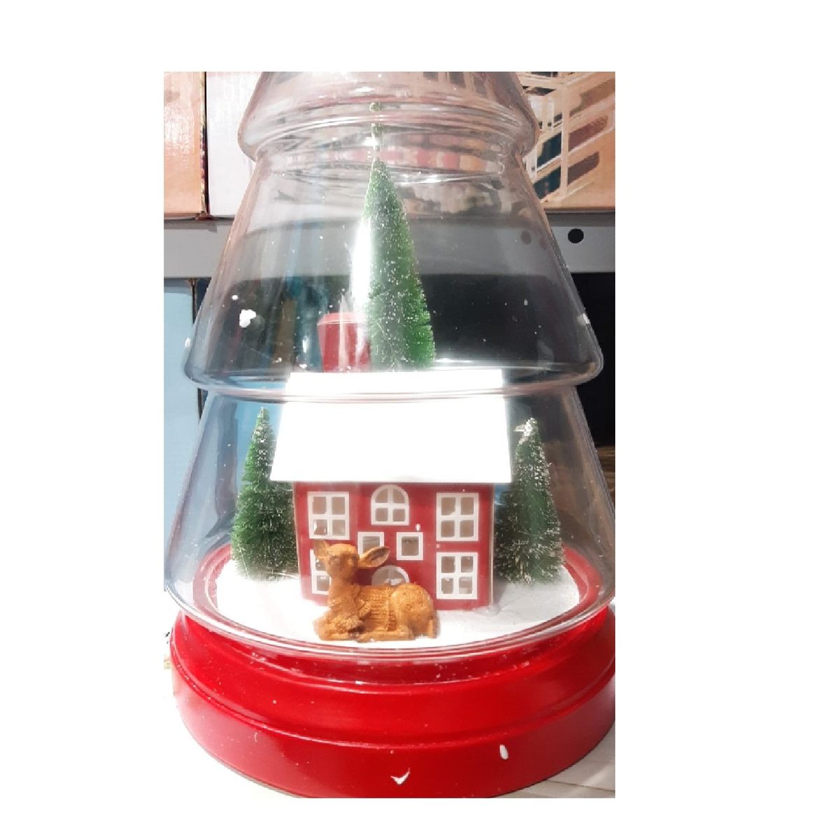 GENERICO - Árbol de Vidrio Musical con Luz