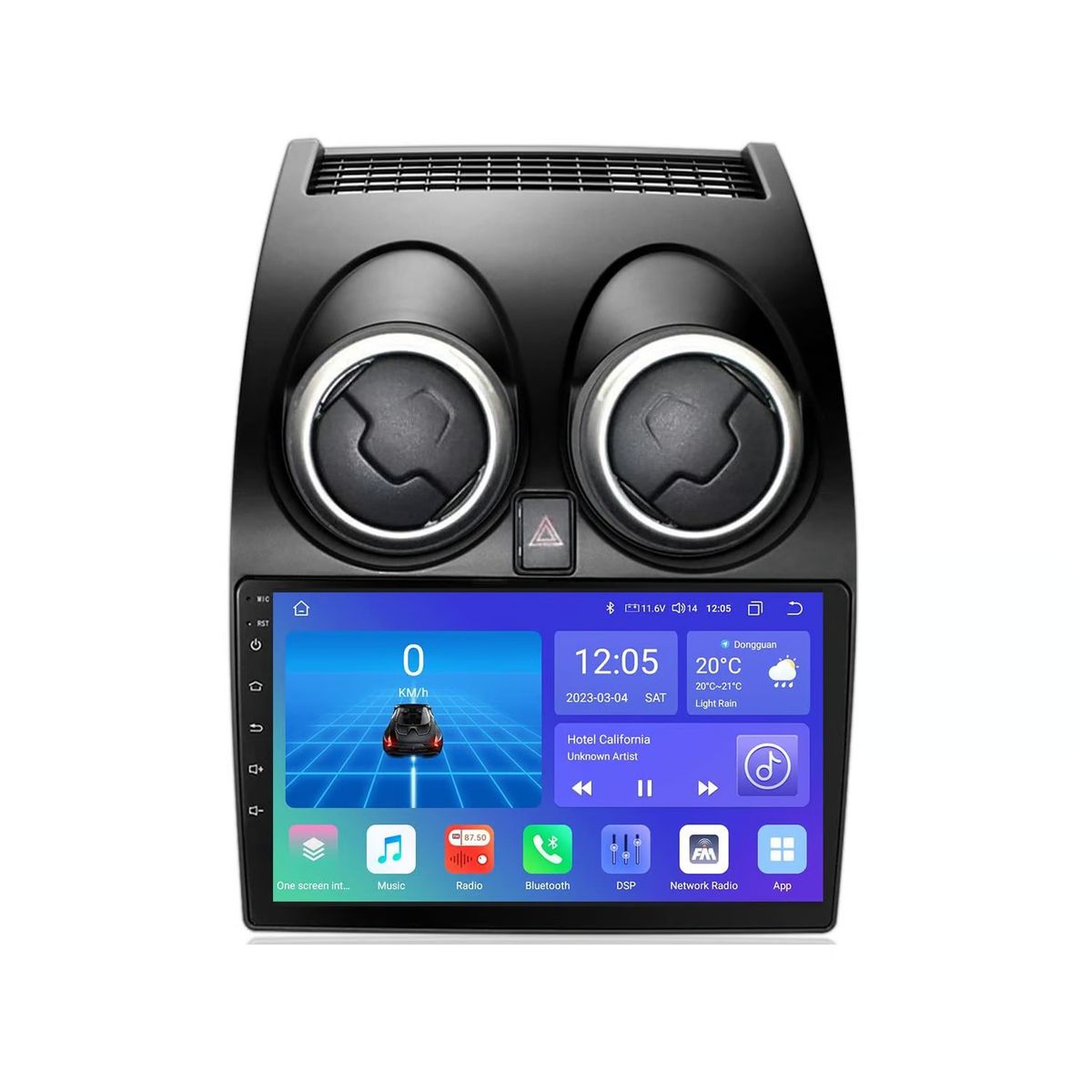 GENERICO - Autoradio Android para Nissan Qashqai 2007-2013 carplayer