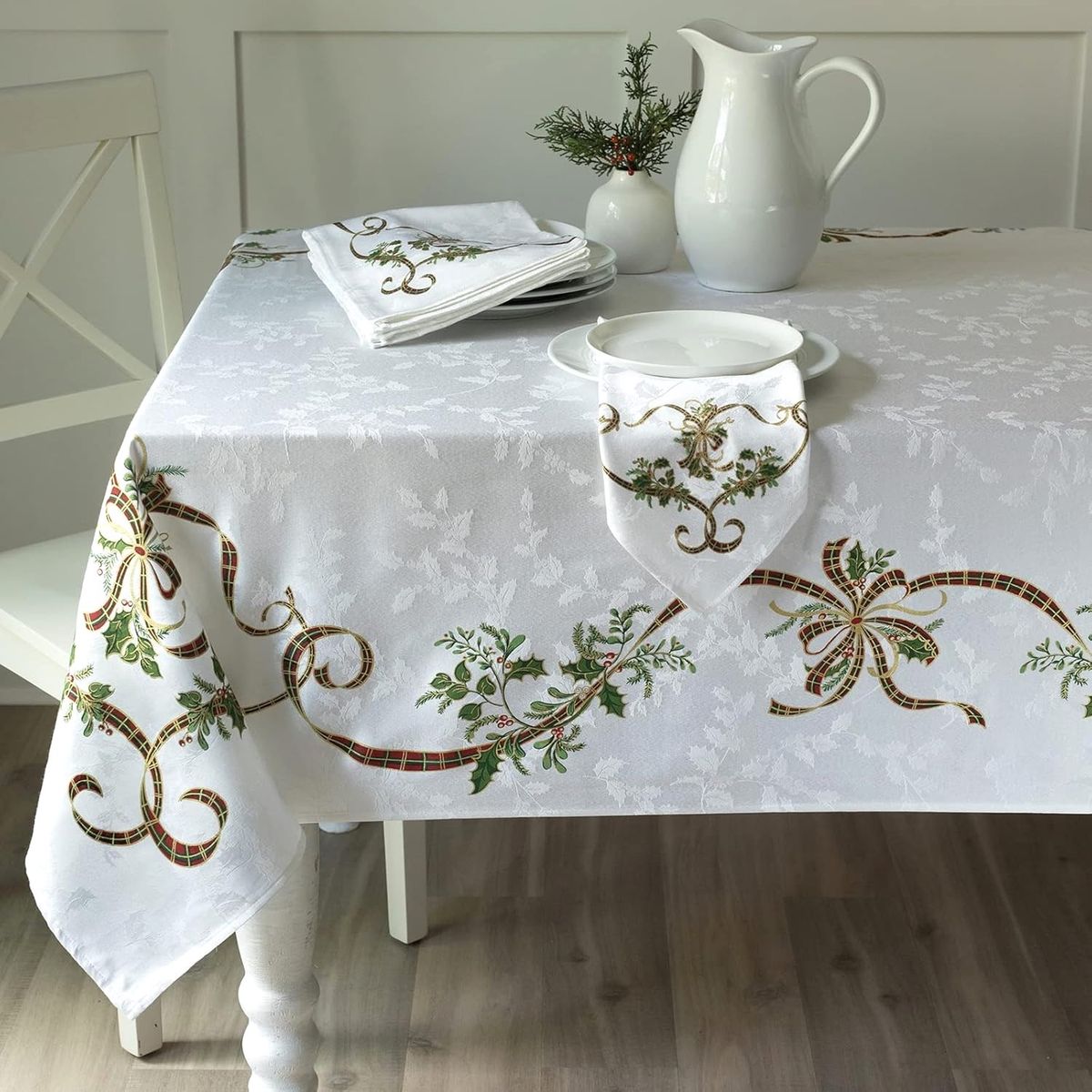 BENSON MILLS - Mantel Merry Ribbons Benson Mills 10-12p