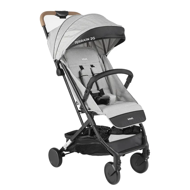 INFANTI - Coche Compacto Terrain 2G Gris Claro Infanti