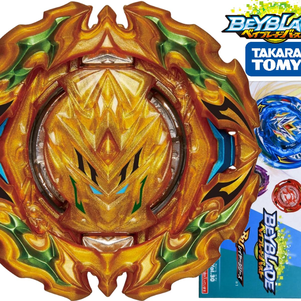 TAKARA TOMY - BEYBLADE BURST B-202-02 PROMINENCE KNIGHT CONFIRMADO VOLUMEN 30